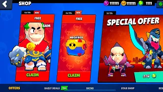 Complete FREE TOKENS QUEST, NEW BRAWLER SAM - Brawl Stars Quests