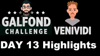 Day 13 Galfond Challenge - Phil Galfond vs. Venividi1993 - Highlights