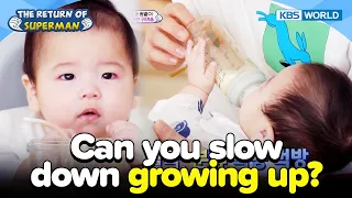 Can you slow down growing up?👼🏻🥹 [The Return of Superman : Ep.469-6] | KBS WORLD TV 230319