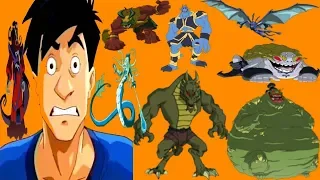 Jackie Chan Adventures - ALL BOSSES (PS2)