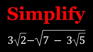 Let's Simplify A Radical