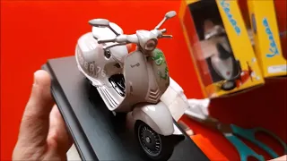 Unboxing diecast VESPA 946 DRAGON EDITION, LOUIS VUITTON, DIOR 1/18 scale - (by SPEEDMAKER PROJECT)