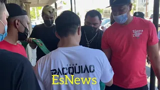 All Class! Manny Pacquiao Approached By A Man Who Asks For Money For Food - EsNews