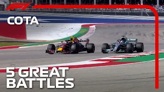 Five Unbelievable Battles at the United States Grand Prix