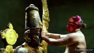 Abhisheka and Alankara at Sri Venkateshwara Swamy at Tirupati