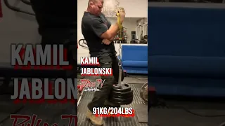 Kamil Jablonski 91kg/204lbs Rising Training