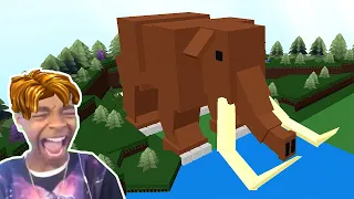 Roblox BUILD A BOAT Funny Moments Memes (MAMMOTH) BLOX FRUIT BUILD