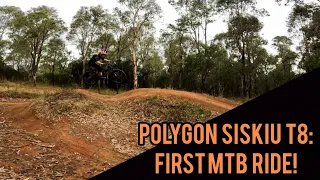 1st MTB trail ride on our all new Polygon Siskiu T8's!