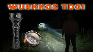 Wurkkos TD01 Review, TIR Optic, Dual Switch, 2200 Lumens, 1039m Range, USB C