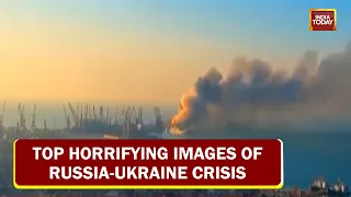 Explosion At Ukraine Post Take A Look At The Top Most Defining Images Of Invasion |Russia Vs Ukraine