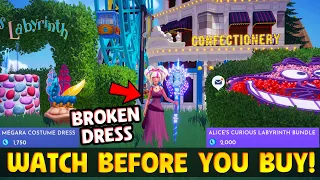 NEW Premium Shop Review in Disney Dreamlight Valley. Watch BEFORE You Buy! Megara Dress is Broken...