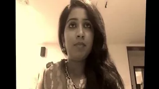 Mere mehboob qayamat hogi shreya ghoshal  singing at home by shreya ghoshal live show