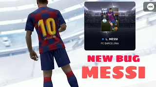 Pes 2020 mobile FC BARCELONA Club selection L.MESSI Bug