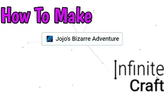 How To Make JoJo's Bizarre Adventure In Infinite Craft (2024)