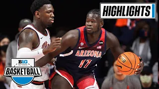 Arizona at Illinois | Big Ten Men's Basketball | Highlights | Dec. 11, 2021