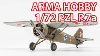 Arma Hobby 1/72 PZL P.7a (Junior Set)