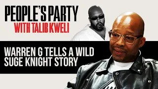 Warren G Recalls Making Suge Knight Furious & Missing His Shot With Death Row | People's Party Clip