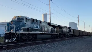 CSX 3194 Leads Loaded Coal Train