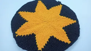 30 Fande Se Bananye Round Shap Doormat, How to make Doormat, doormat making at home, door mat, diy,