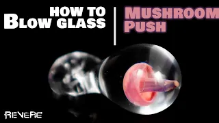 How To Blow Glass || Mushroom Pendant II