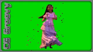 Encanto : Señorita Perfecta' Isabela ( Disney Character Green Screen Dance )