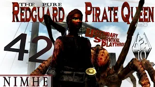 Pure Redguard Pirate Queen Build (42) - NIMHE - Skyrim AE Legendary Survival