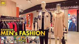 Bangkok MEN's Fashion / Shopping malls