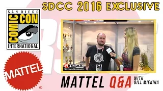 SDCC 2016: MATTEL WWE Q&A With Designer, Bill Miekina! San Diego Comic Con