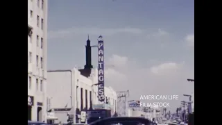 1961, Driving around Los Angels, Hollywood