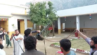 Machine Gun Firing In Swat | Pakistan Wedding Firing |