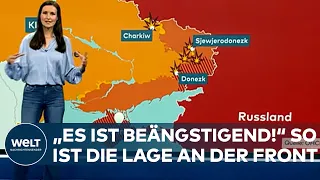 PUTINS KRIEG: "Es ist einfach beängstigend!" Erbitterte Kämpfe - So ist die Lage an der Front