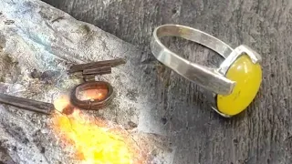 How Make Ring | Silver Ring With Wire | Hand Made Ring