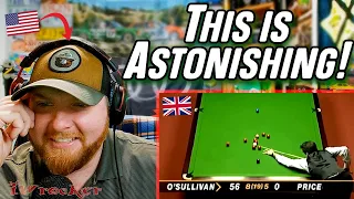 American MIND BLOWN By Ronnie O'Sullivan Fastest 147 in History (Snooker)