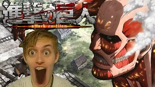 ATTACK ON TITAN TRIBUTE GAME! - How not to kill a titan - Video game