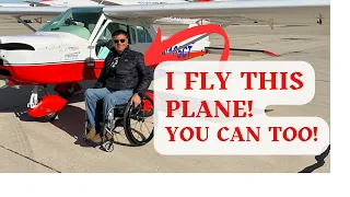 I Drove 6 Hours for Flying Lessons! #inspirational Journey of a Wheelchair Pilot - Ash Ahuja!