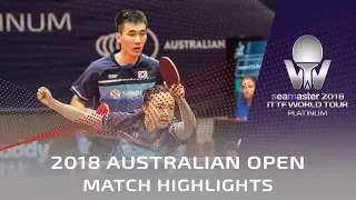 Lee Sangsu/Jeon Jihee vs Chen Chien-An/Cheng I-Ching | 2018 Australian Open Highlights (1/2)