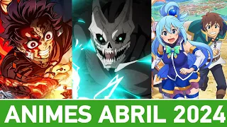 NOVOS ANIMES DE ABRIL/PRIMAVERA 2024 | Guia de Temporada