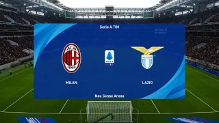 PES 2021 | Milan vs Lazio - Serie A Tim | Full Gameplay