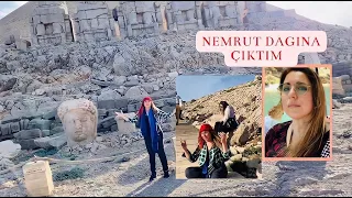 SEHER DİLOVAN NEMRUT DAĞINA ÇIKTI, OKSİJEN AZLIĞINDAN AZ DAHA  NEFES DARLIĞI GEÇİRİYORDU !!!