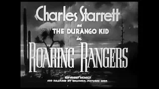 The Durango Kid - Roaring Rangers - Charles Starrett, Smiley Burnette