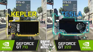 GT 710 vs GT 320 in GTA V