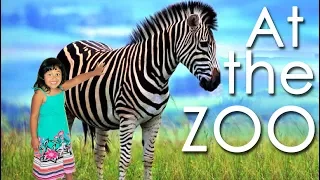 Kids at the Zoo Learn Animals Names Safari Wild ZOO Children's ZOO