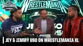 BROTHER VS. BROTHER 💥 Jey & Jimmy Uso smack talk ahead of WrestleMania XL match | WWE on ESPN