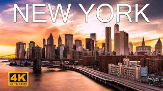 New York 4k Ultra HD Video || Relaxing Music with AMAZING Beautiful Nature Video | Travel Nfx