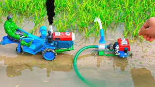 top most creative diy tractor mini water pump supply farming | diy tractor | water pump Dong Farming