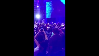 Undertaker's entrance at WWE RAW March 29th 2016 at the Barclay's Center