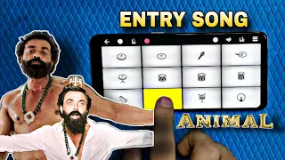 ANIMAL Bobby Deol Entry Song | Jamal Jamaloo | MobilePiano | WalkBand App