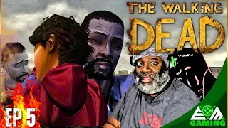 ENDING - I was not emotionally prepared for that at all - Walking Dead S1E5 First Time Playing