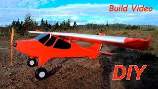 How to make PZL Wilga 2000 Draco RC Plane DIY