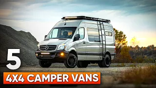 5 Offroad 4x4 Camper Van for Your Wildest Adventures